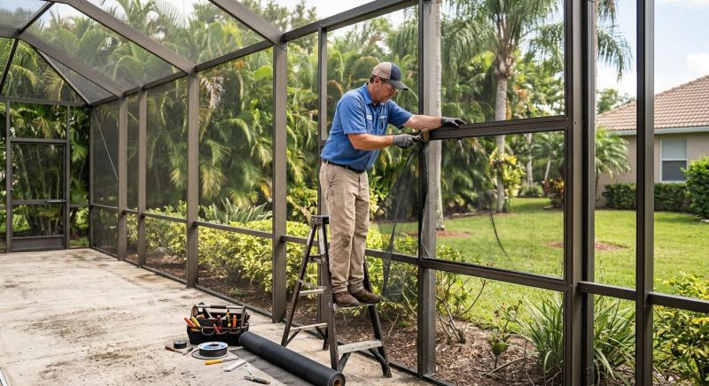 Patio Enclosure Repair