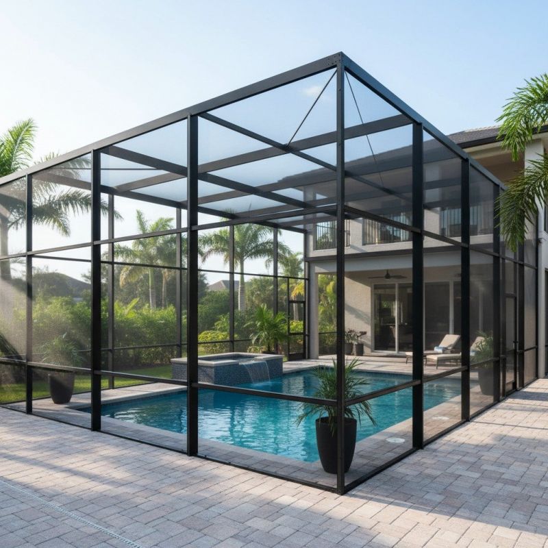 Pool Enclosure Installation