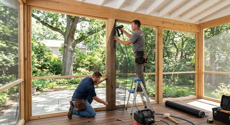 Screened In Porch Repair