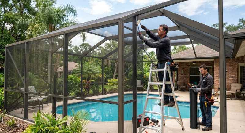 Storm Damage And Pool Enclosures: What To Look For