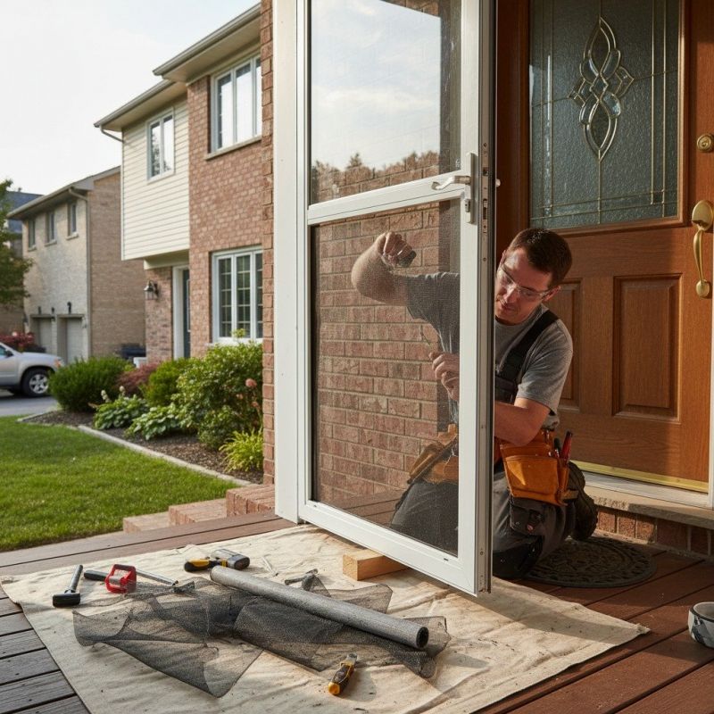 When To Repair Vs Replace A Screen Door